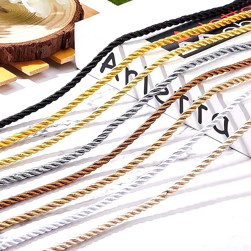 Cord Trim Twisted - 5mm 5/10YD Twisted Cord Rope Trim