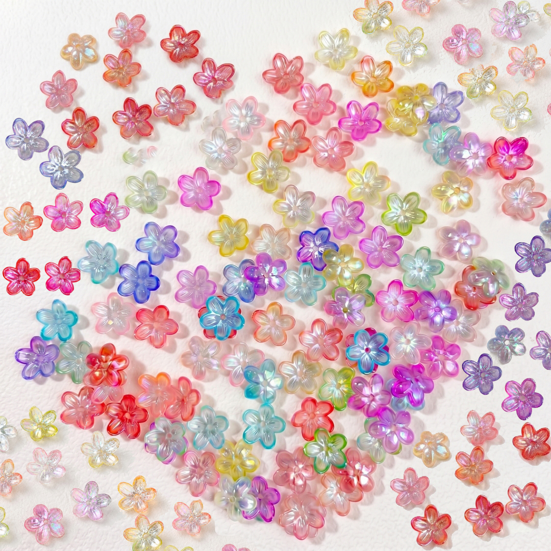 100pcs 12mm Glow in The Dark A - Embellishment Crafts ulasan dan harga