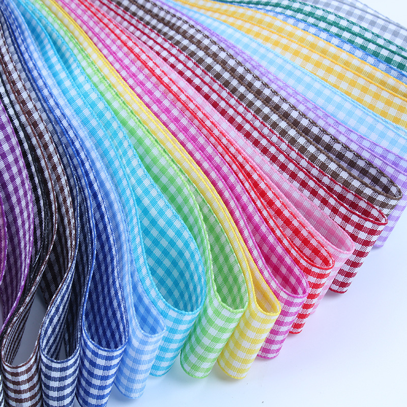 5Yards/Roll Plaid Ribbons Gros - Velvet Ribbon Roll ulasan dan harga