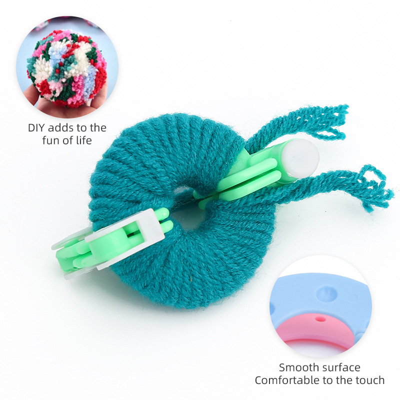‌Handmade Yarn Pom Pom Maker T - Pom Pom Maker Tool ulasan dan harga