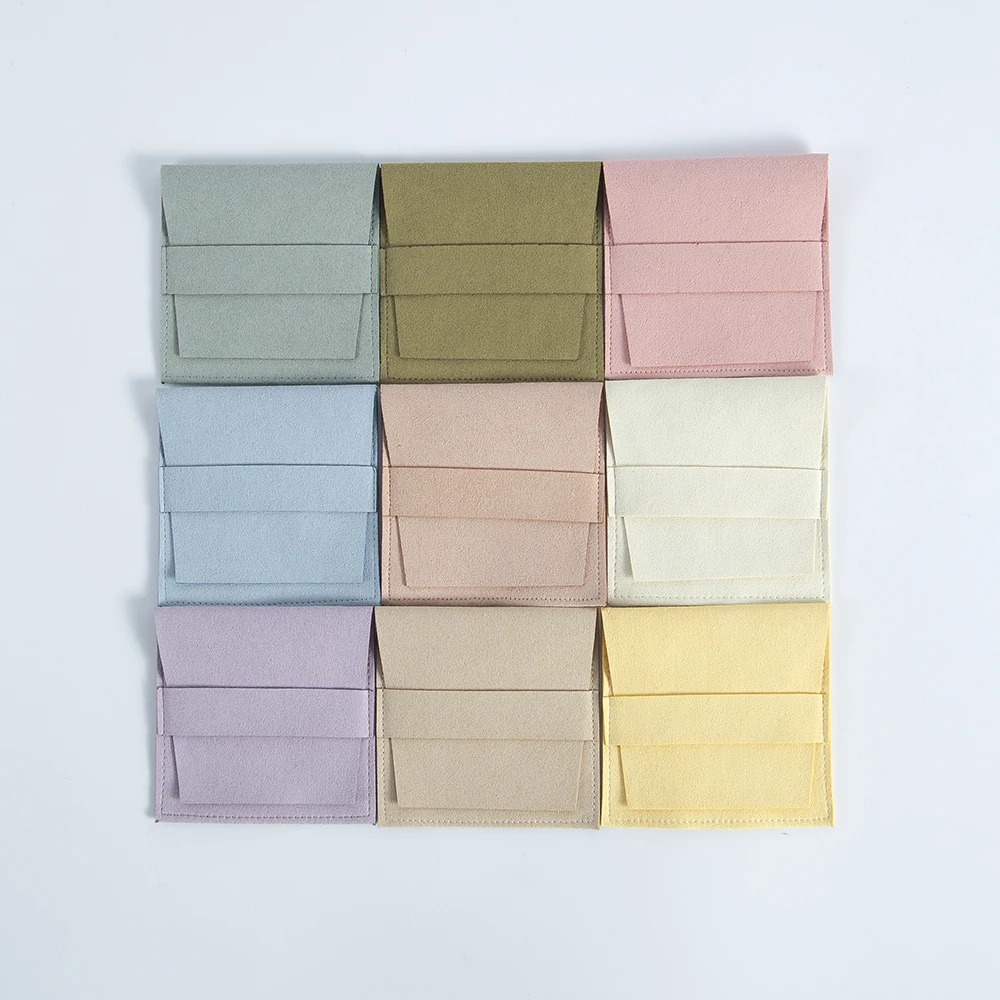 5Pcs Jewelty Bag 6.2x6.2cm/8x8 - Velvet Ribbon Roll ulasan dan harga