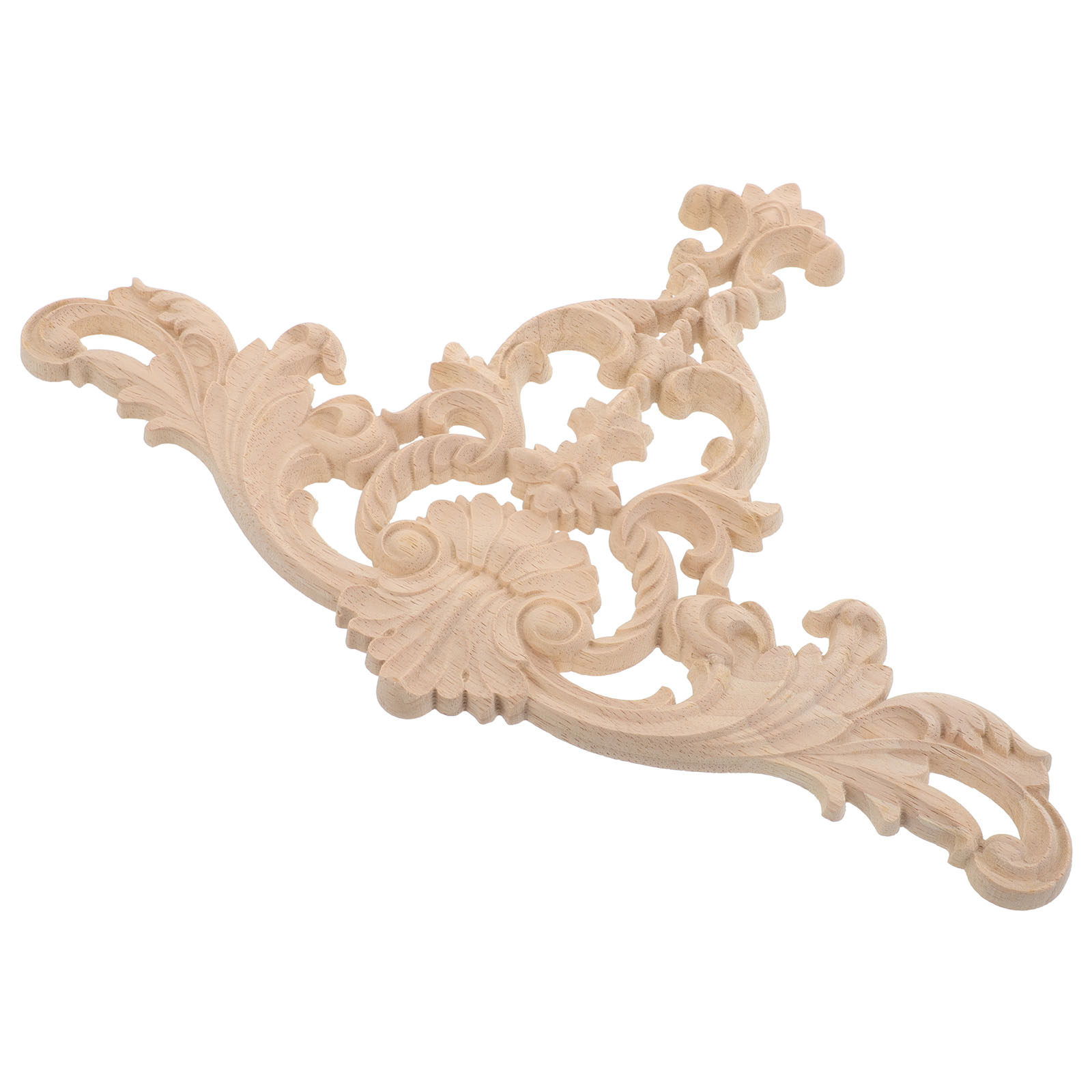 Wood Carved Appliques Vintage  - Craft Embellishment ulasan dan harga