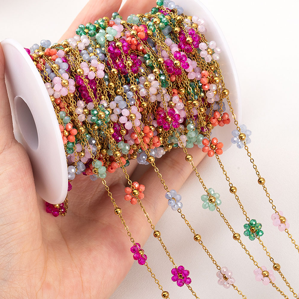 1 Meters Stainless Steel Chain - Embellishment Crafts ulasan dan harga