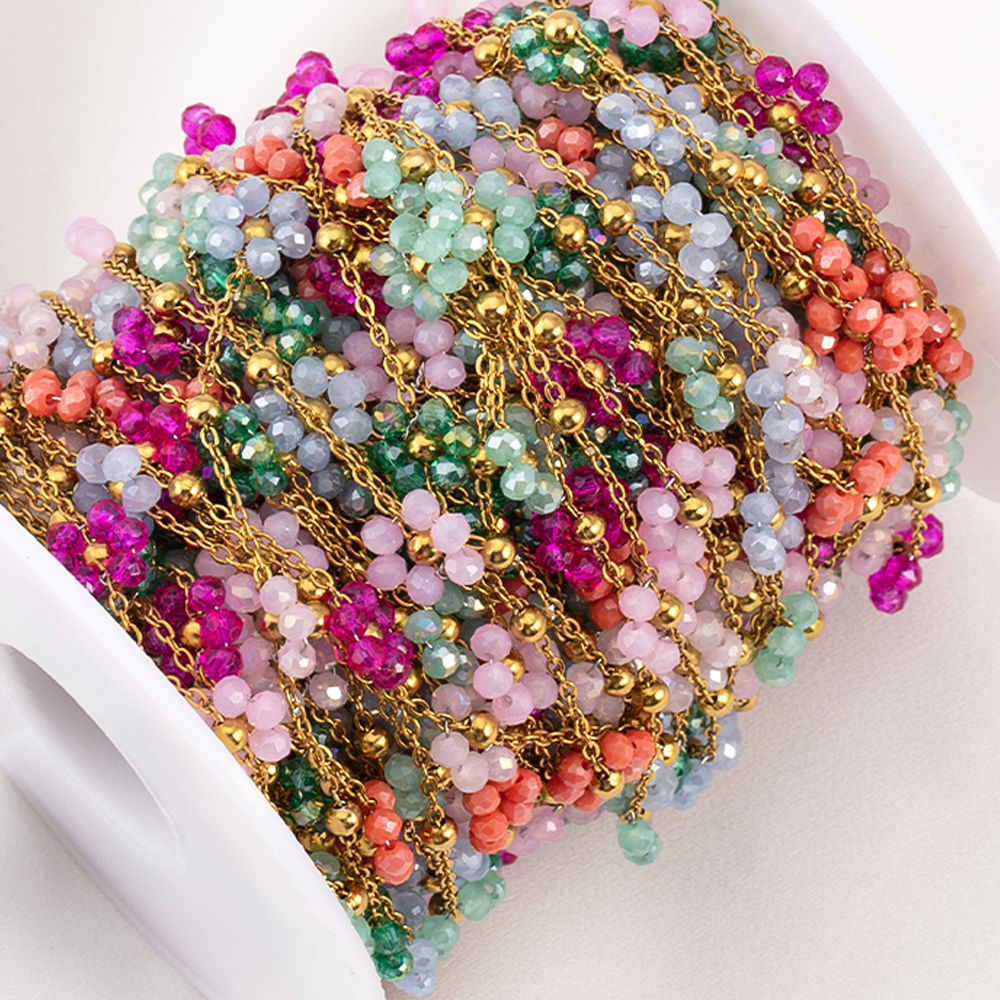 1 Meters Stainless Steel Chain - Embellishment Crafts ulasan dan harga