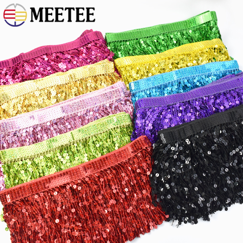 1-5Meters 16cm Beaded Tassel F - Fringe Ribbon Sewing ulasan dan harga