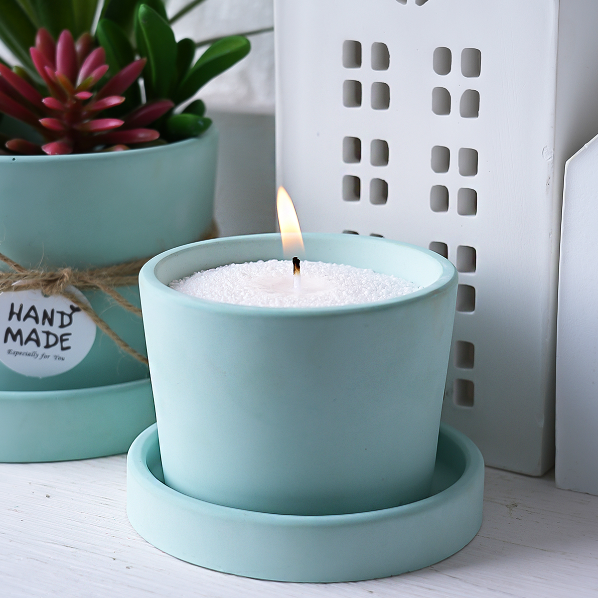 Round Candle Jar Silicone Mold - Craft Embellishment Storage ulasan dan harga