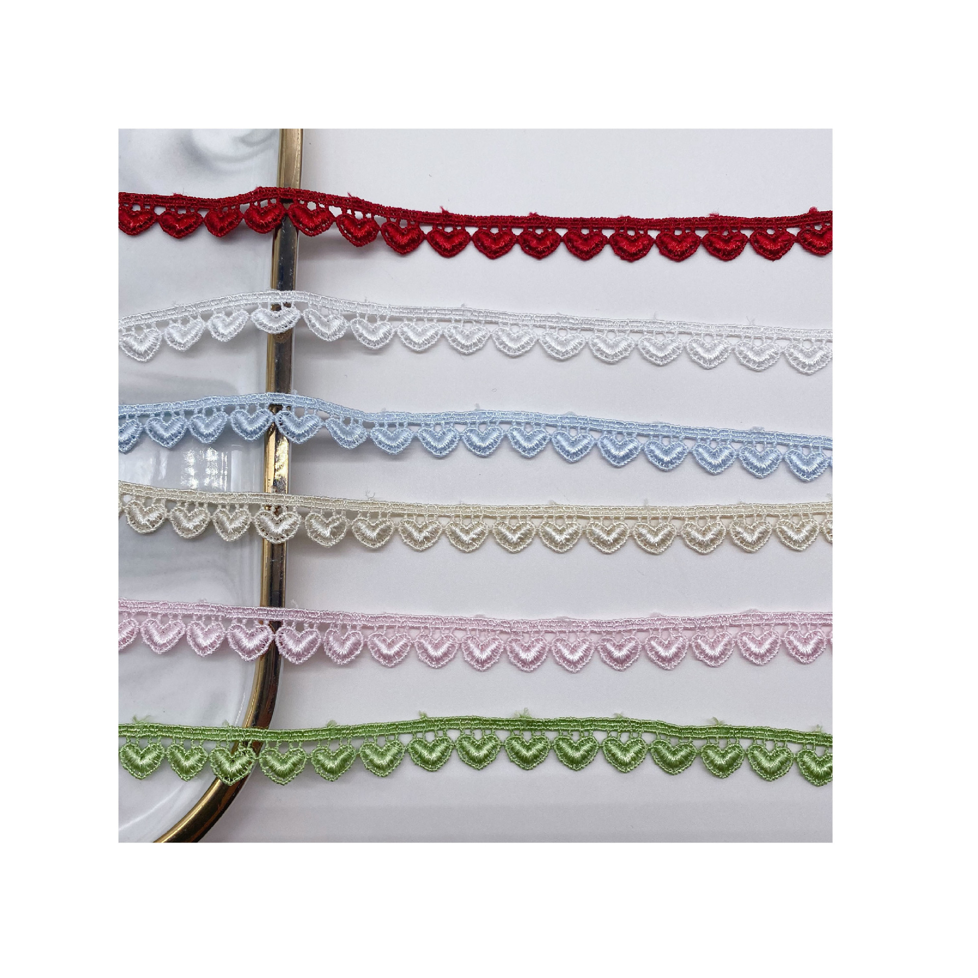 4Yards Embroidered Multicolor  - Lace Ribbon Trim ulasan dan harga