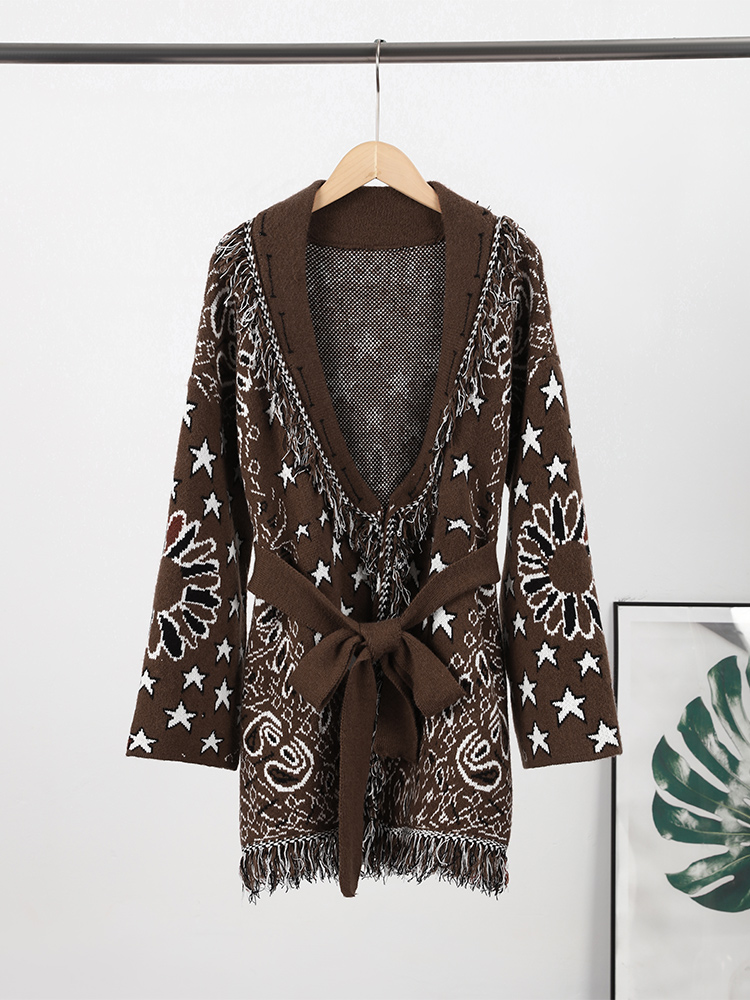Vintage Jacquard Tassels Lace  - Tassel Fringe Trim ulasan dan harga
