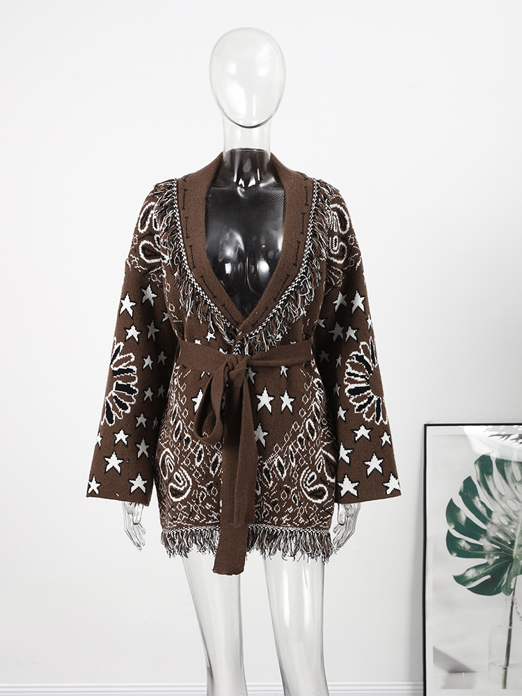 Vintage Jacquard Tassels Lace  - Tassel Fringe Trim ulasan dan harga