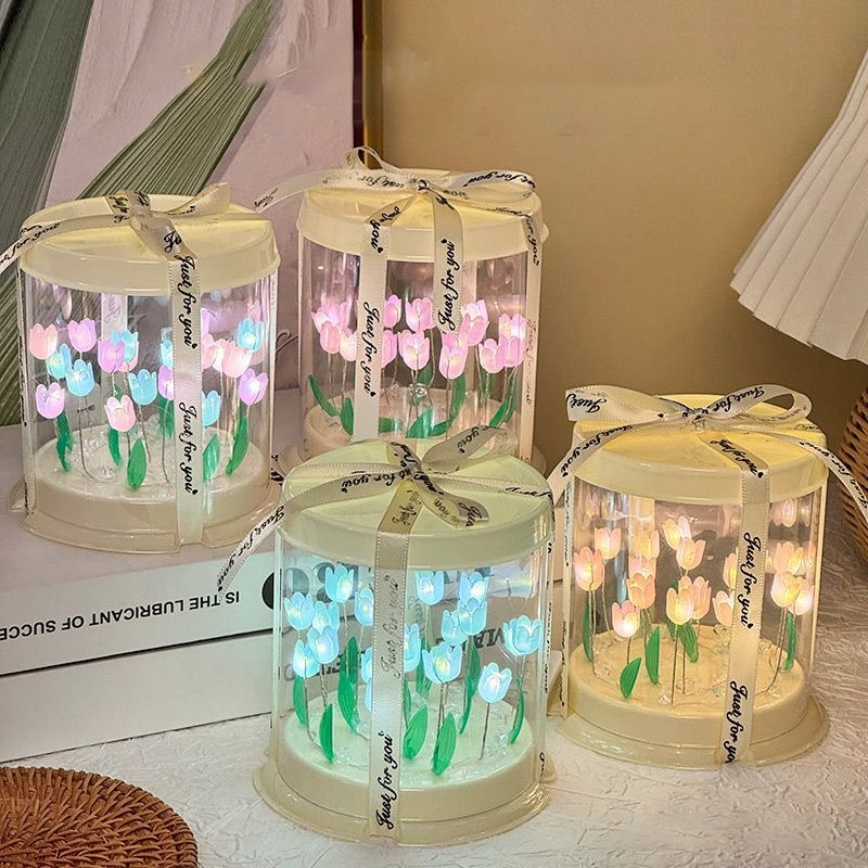 DIY Tulip Lamp Simulation Flow - Embellishment Crafts ulasan dan harga