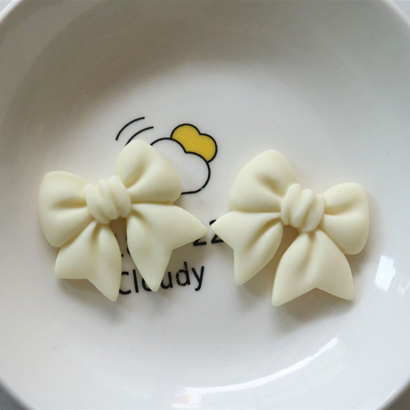 10PCS 30*29mm Bowknot Resin De - Embellishment Glue Craft ulasan dan harga