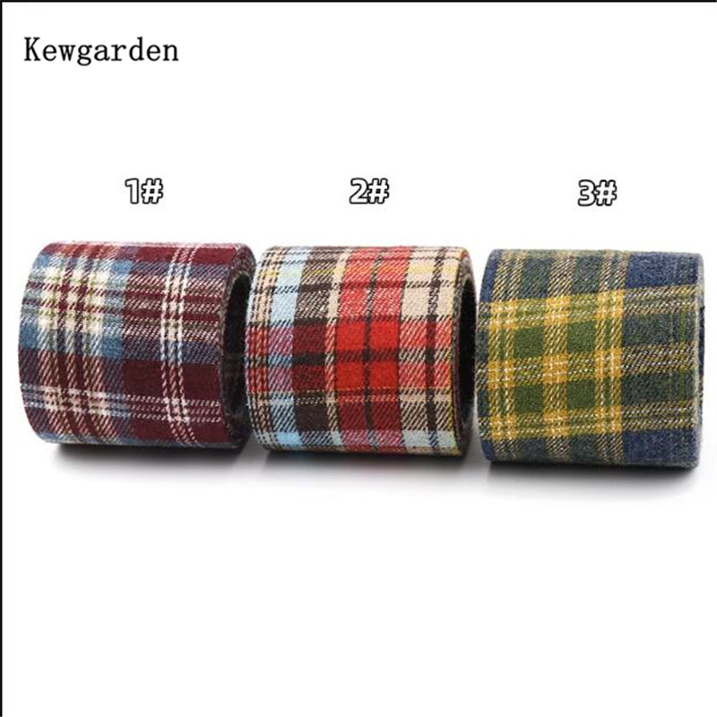 College Style Check  Woolen Fa - Velvet Ribbon Roll ulasan dan harga