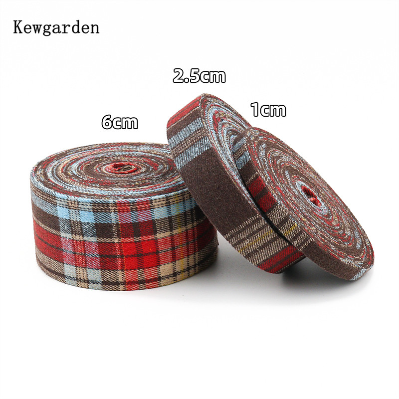 College Style Check  Woolen Fa - Velvet Ribbon Roll ulasan dan harga