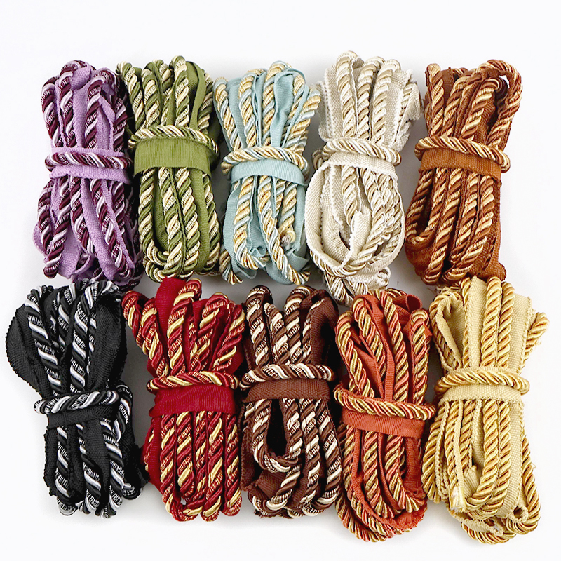 6/12M 6mm Two Tone Twisted Cor - Cord Trim Twisted ulasan dan harga