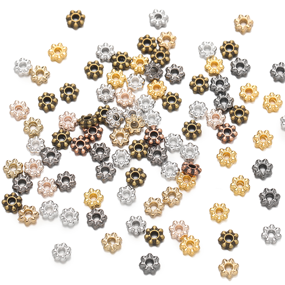 200pcs/lot 4/6mm Daisy Snowfla - Embellishment Crafts ulasan dan harga
