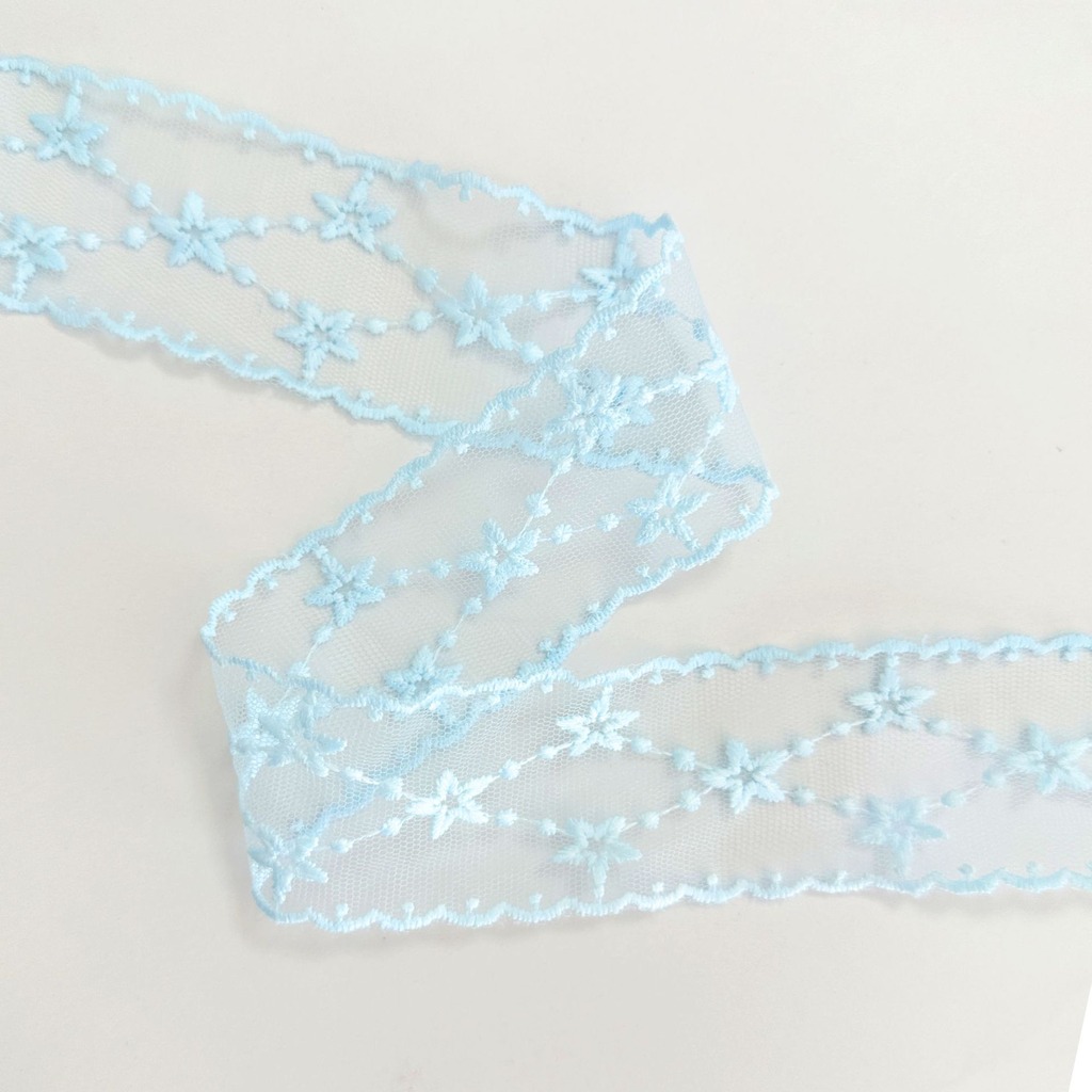 Mesh Lace Trim Ribbon Breathab - Lace Ribbon Trim ulasan dan harga