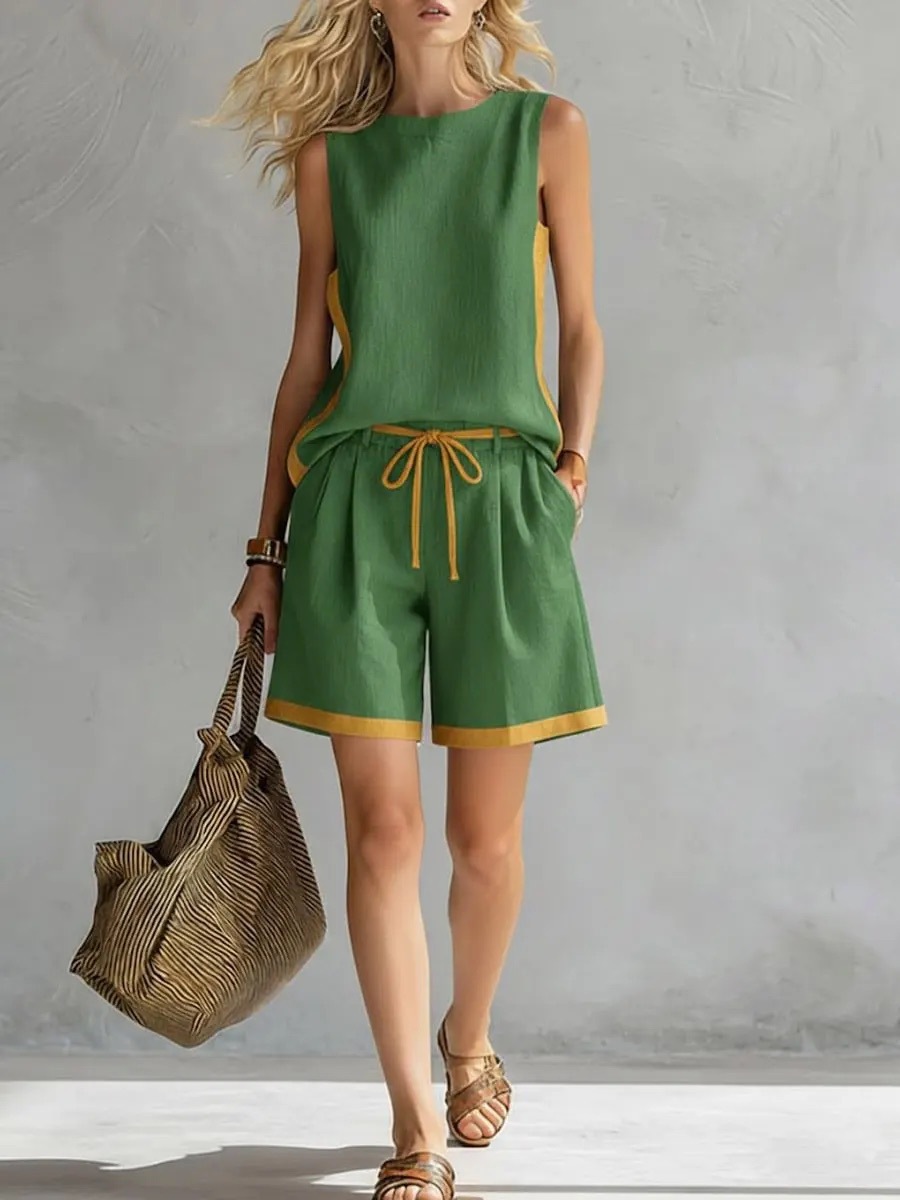 Women's Two Piece Set Color Bl - Elastic Lace Trim ulasan dan harga