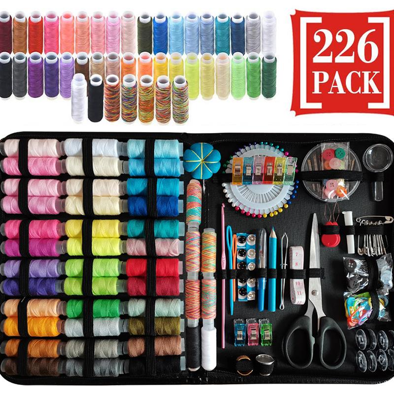 Sewing Kits DIY Multi-function - Craft Embellishment Storage ulasan dan harga