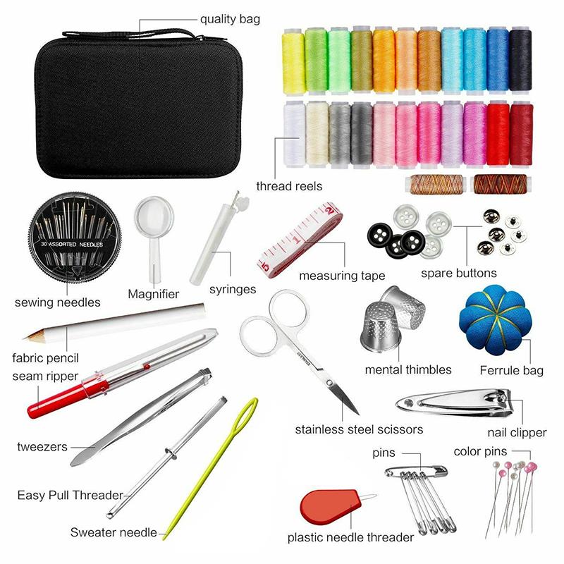 Sewing Kits DIY Multi-function - Craft Embellishment Storage ulasan dan harga