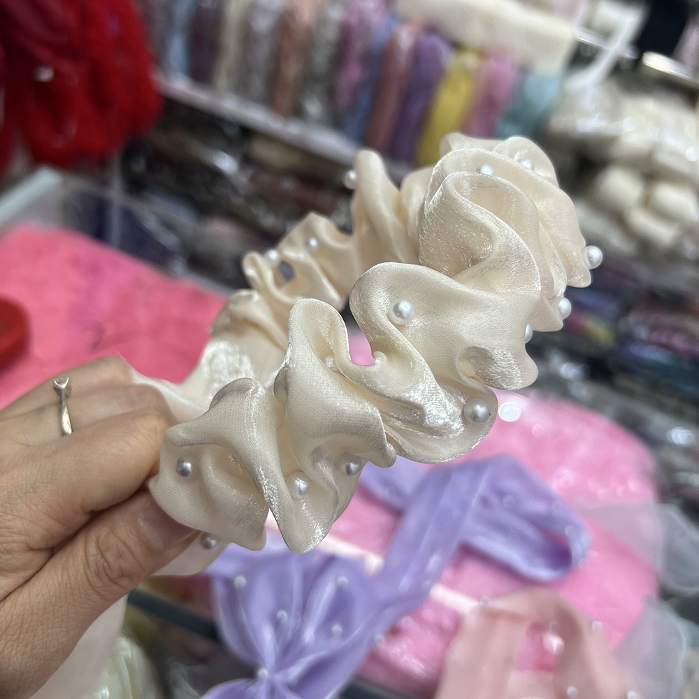 Fishtail Yarn Ribbon Thin Gauz - Craft Embellishment ulasan dan harga