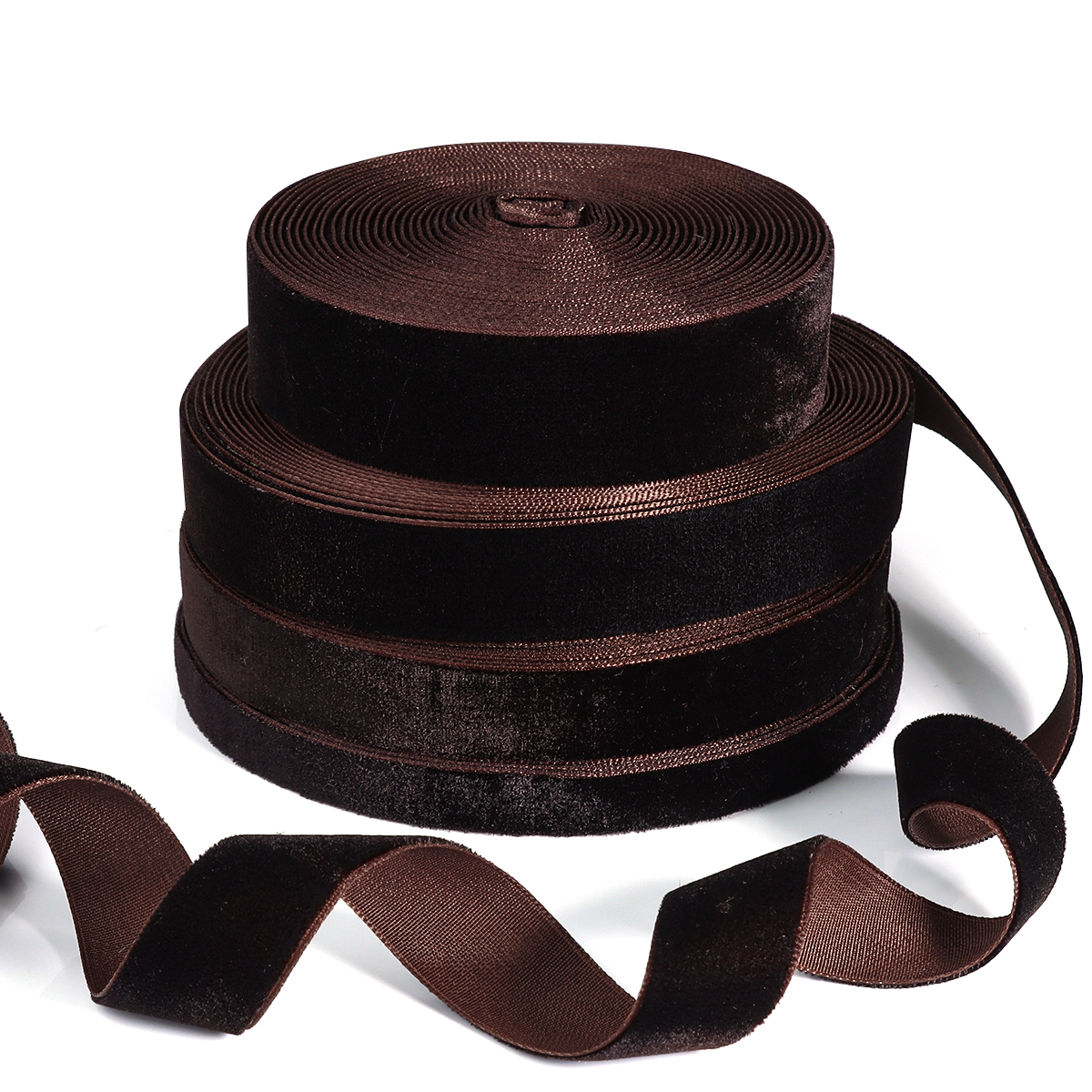 5-10yards/roll Velvet Ribbons  - Velvet Ribbon Roll ulasan dan harga