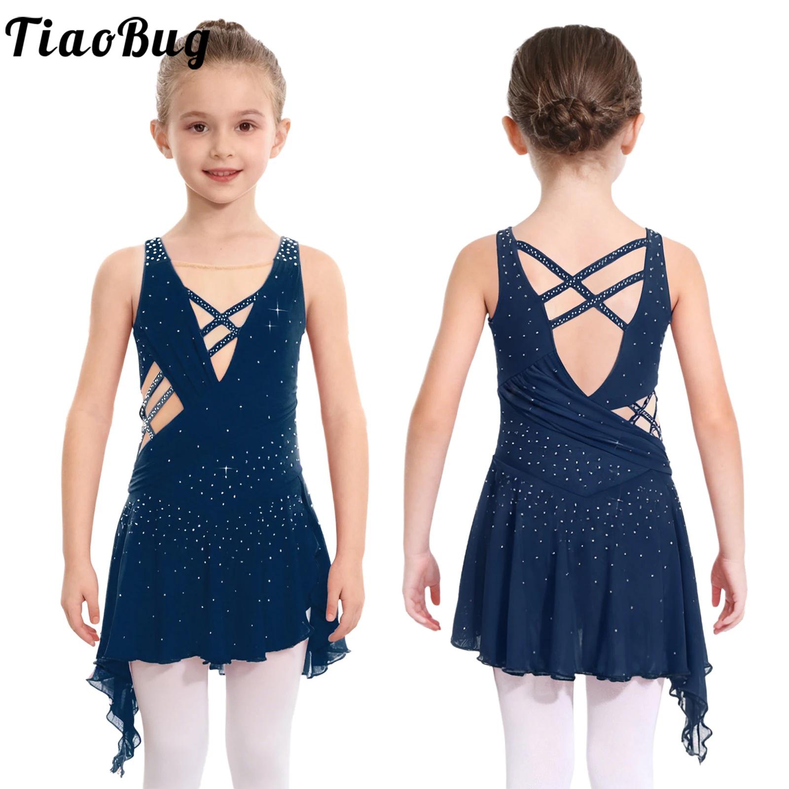 Kids Girls Lyrical Ballet Danc - Rhinestone Banding Trim ulasan dan harga