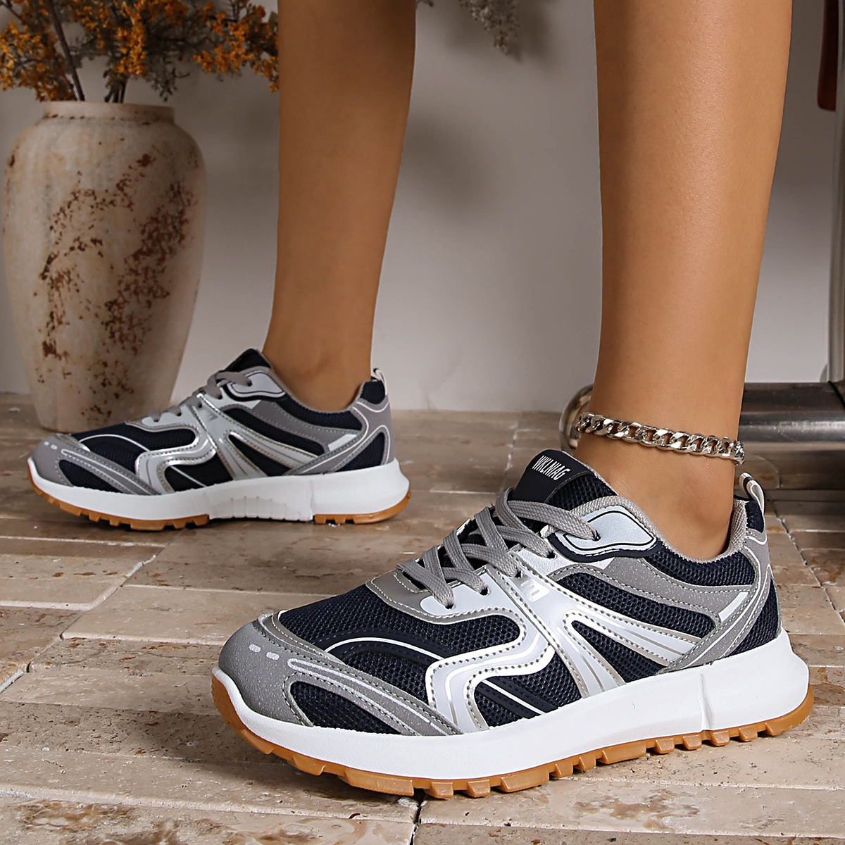Designer Women Sneakers 2026 S - Guipure Lace Panel ulasan dan harga