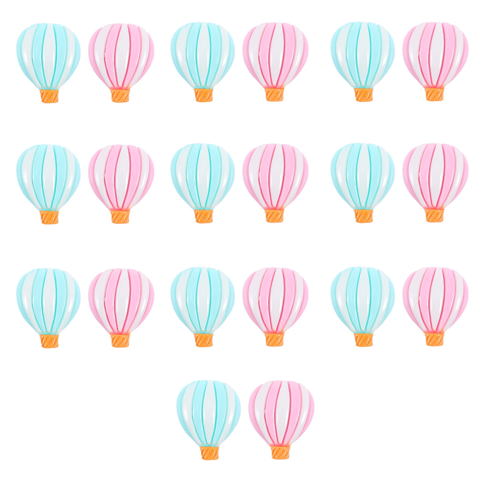 20Pcs Hot Air Balloon Phone Ca - Craft Embellishment ulasan dan harga
